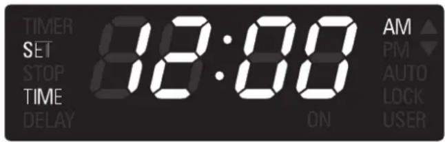 Fulgor Milano F6PDP30S1 - To Set the Timer - 1