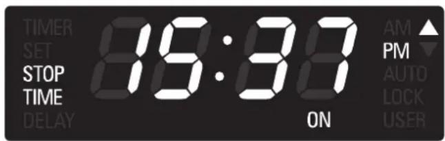 Fulgor Milano F6PDP30S1 - To Delay the Start of a Timed Mode - 1