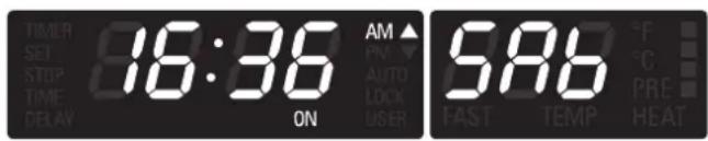 Fulgor Milano F6PDP30S1 - EN 20 - Sabbath Mode Instruction - 2