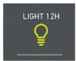 Fulgor Milano F7SWC24S1-R - 2) Interior light for 12 h. - 2
