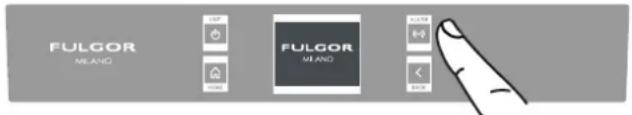 Fulgor Milano F7SWC24S1-R - Señales de información de anomalías en la pantalla - 1