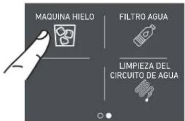 Fulgor Milano F7IFC18O1-R - 4a) Establisher el tiempo del cubito de hielo - Super hielo - 2
