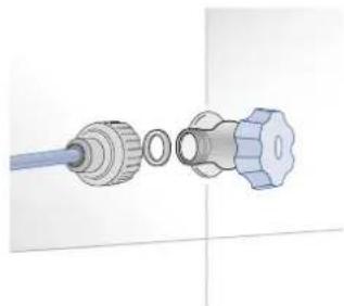 Fulgor Milano F7IFC18O1-R - Connection to the water system - 1