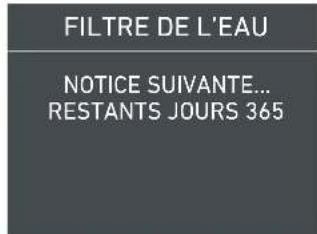 Fulgor Milano F7IFC18O1-R - 5a) Desactivation Filtrde l'eau - 9