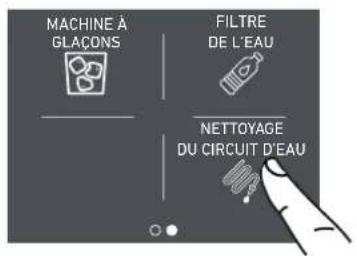 Fulgor Milano F7IFC18O1-R - 6) Nettoyage manuel, Filtre de l'eau - 2