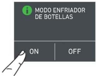 Fulgor Milano F7IFC18O1-R - 3) Enfriador rápidode botellas - 6