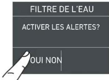 Fulgor Milano F7IFC18O1-R - 5a) Desactivation Filtrde l'eau - 7