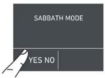 Fulgor Milano F7IFC24O1-R - 5) Sabbath Mode - 4