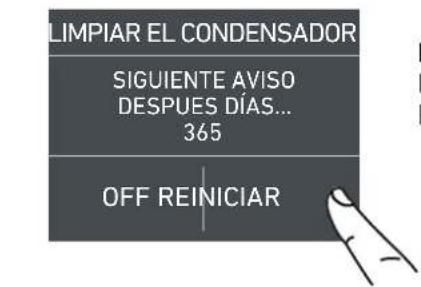 Fulgor Milano F7IFC24O1-R - 8) Mantenimiento (mediante una seals de alarma). - 4