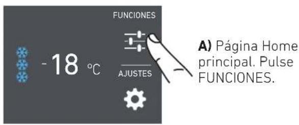 Fulgor Milano F7IFC24O1-R - 5a) Desactivación del filtro del agua - 2