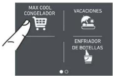 Fulgor Milano F7IFC24O1-R - 1) Modo Max Cool Congelador - 2