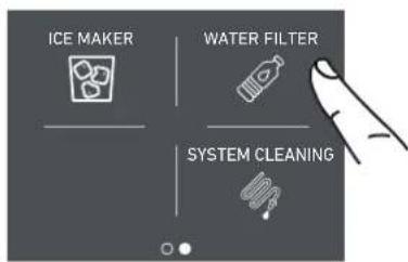 Fulgor Milano F7IFC24O1-R - 5a) Water Filter Deactivation - 4