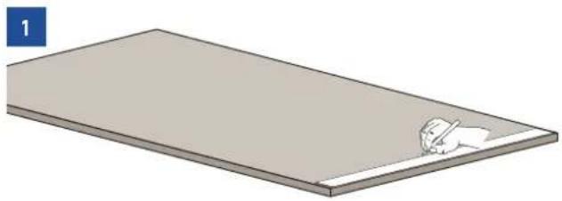 Fulgor Milano F7SRC36S1-L - Panel de la puerta - 1