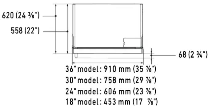 Fulgor Milano F7SRC36S1-L - Anchura - 5