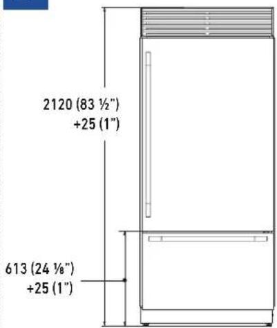 Fulgor Milano F7SRC36S1-L - Anchura - 3