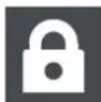 Fulgor Milano F7IRC24O1-L - Padlock icon. - 2
