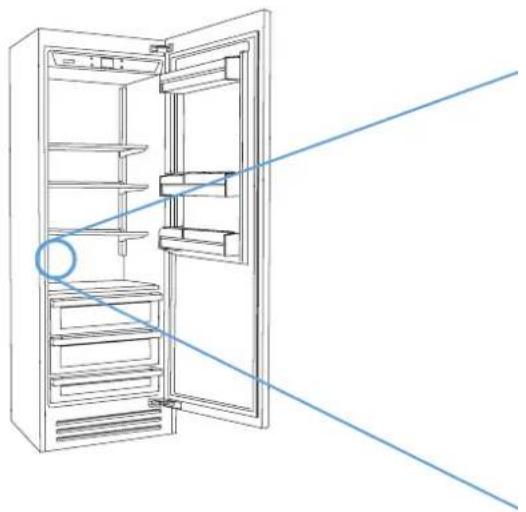 Fulgor Milano F7IRC24O1-L - Identificación del modelo / serie - 2
