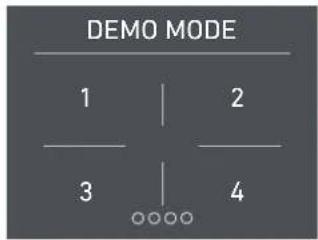 Fulgor Milano F7IRC24O1-L - 7) Modo Demo - 3