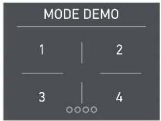 Fulgor Milano F7IRC24O1-L - 7) Mode Démo - 6