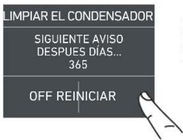 Fulgor Milano F7IFC30O1-R - 8) Mantenimiento (mediante una señal de alarma). - 4