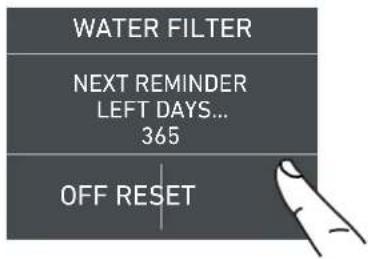 Fulgor Milano F7IFC30O1-R - 5b) Reset Filter - 3