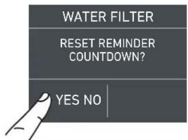 Fulgor Milano F7IFC30O1-R - 5b) Reset Filter - 4
