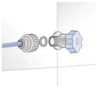 Fulgor Milano F7IFC30O1-R - Connection to the water system - 1