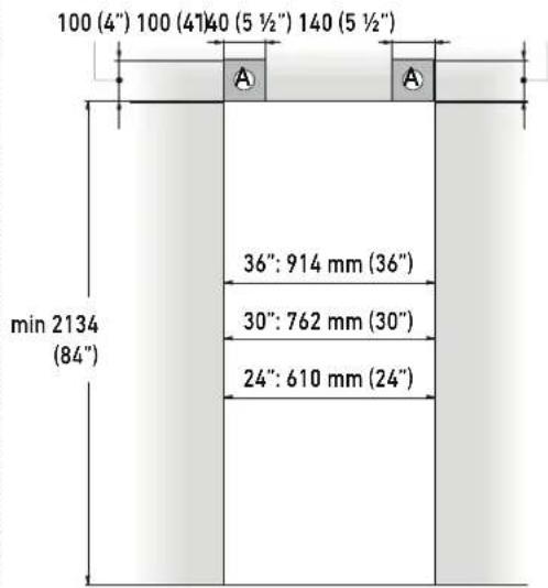 Fulgor Milano F7IRC30O1-L - B Appliance height - 1