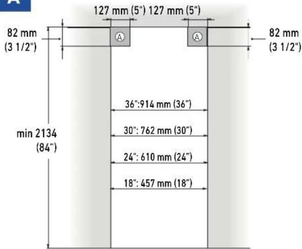 Fulgor Milano F7IRC30O1-L - Appliance height - 1