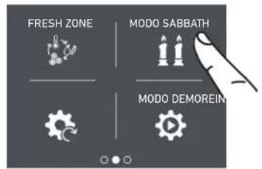 Fulgor Milano F7PBW24S2-R - 6) Modo Sabbath (Opcional) - 2
