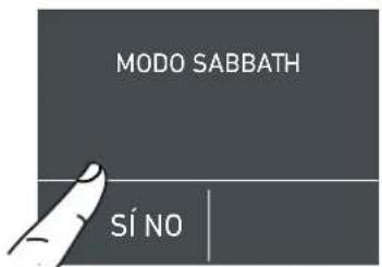 Fulgor Milano F7PBW24S2-R - 6) Modo Sabbath (Opcional) - 4