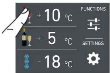 Fulgor Milano F7PBW24S2-R - Switching off Cantina and Wine Cellar compartment. - 1