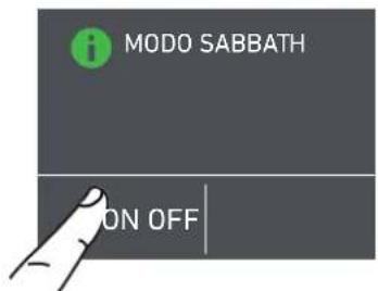 Fulgor Milano F7PBW24S2-R - 6) Modo Sabbath (Opcional) - 3