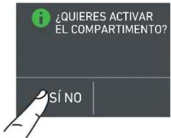 Fulgor Milano F7PBW24S2-R - Reactivar los compartimentos. - 3