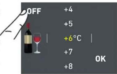 Fulgor Milano F7PBW24S2-R - Switching off Cantina and Wine Cellar compartment. - 2