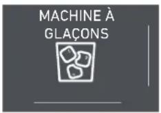 Fulgor Milano F7SFC24S1-R - Activation et utilisation de la Machine à glaçons - 1