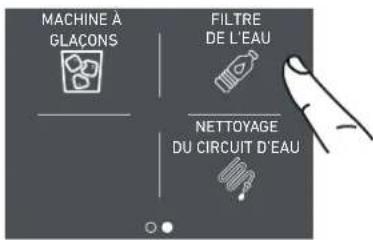 Fulgor Milano F7SFC24S1-R - 5a) Desactivation Filtrde l'eau - 4