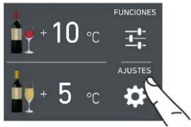 Fulgor Milano F7IWC24O1-R - 3) Seleccionar °F/°C - 3