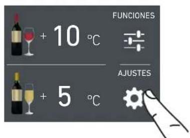 Fulgor Milano F7IWC24O1-R - 3) Seleccionar °F/°C - 1