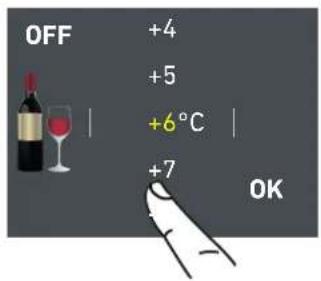 Fulgor Milano F7PBW24S2-L - Wine Cellar temperatures - 3