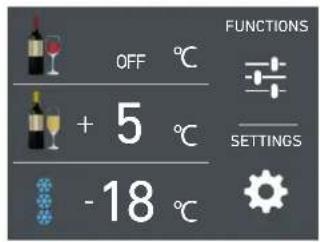 Fulgor Milano F7PBW24S2-L - Switching off Cantina and Wine Cellar compartment. - 6