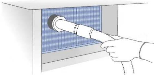 Fulgor Milano F7IWC24O1-L - Pour le nettoyage du condenseur suivez les instructions suivantes: - 2