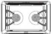 Fulgor Milano F7DP30W1 - Turbine de convection - 4