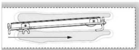 Fulgor Milano F7DP30W1 - To replace an extendable rack: - 1
