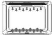 Fulgor Milano F7DP30W1 - Keypad - 6