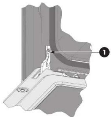 Fulgor Milano F7DP30W1 - Para volver a colocar la puerta - 1