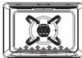 Fulgor Milano F7DP30W1 - Teclado - 7