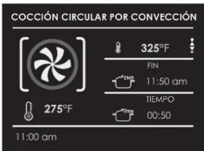 Fulgor Milano F7DP30W1 - Ajustar un modo temporizado - 1