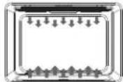 Fulgor Milano F7DP30W1 - Clavier - 2