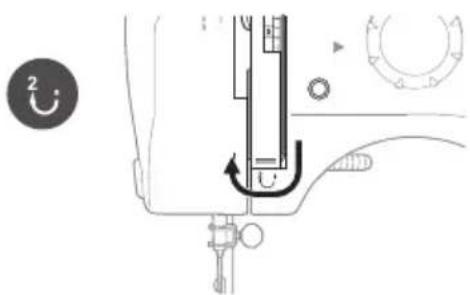 Ambiano GT-SF-NMS-01 - Infilare il filo superiore - 5